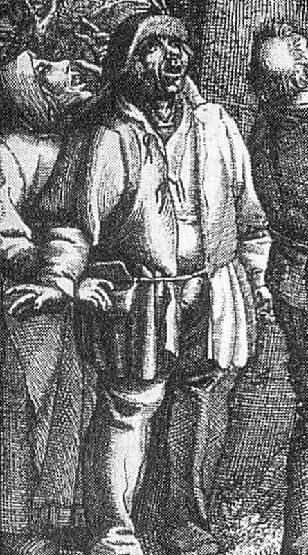 Detail from De Nestuithaler by Claes Jansz Visscher 1620